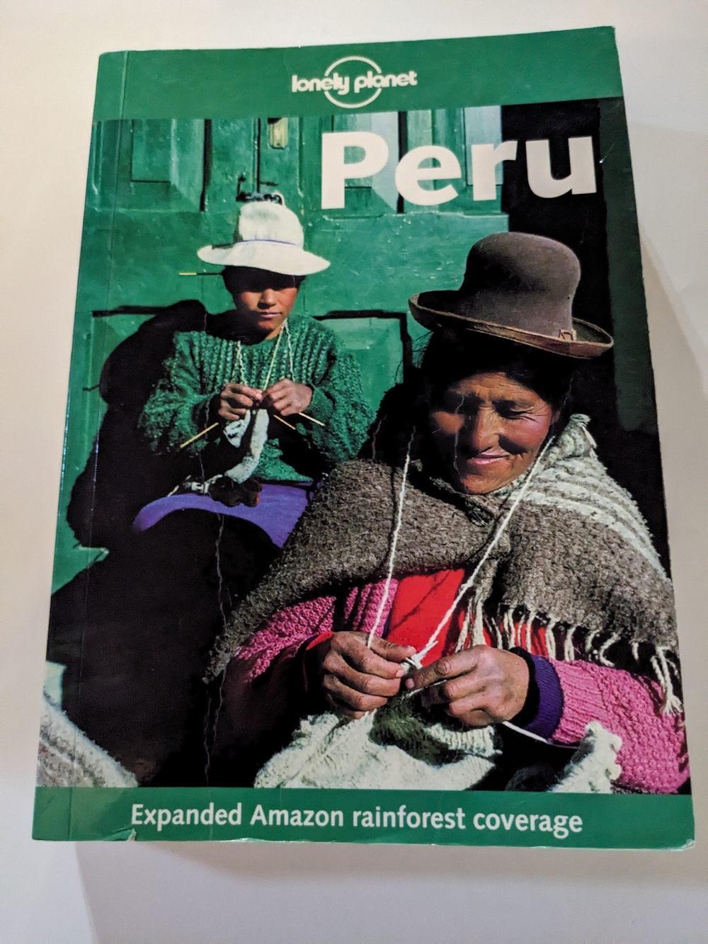 Lonely Planet Peru 4th Edition Travel Guidebook Andes Amazon Culture History